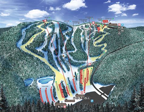 Poconos Ski Resort Map