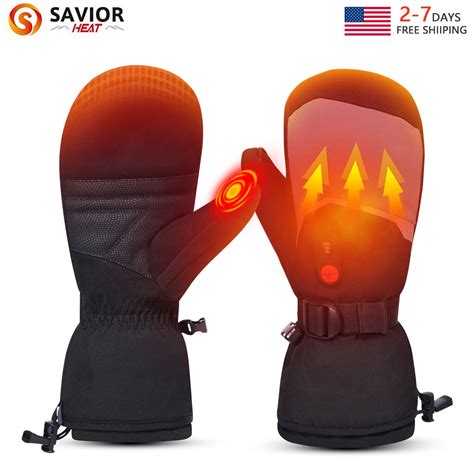 Savior Heat Rechargeable Heated Mittens