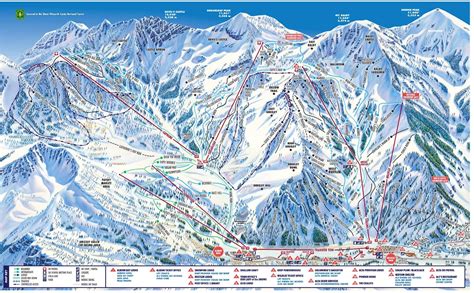 Ski Area Map Example