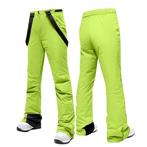 Ski pants features