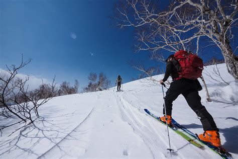Ski touring in Hokkaido