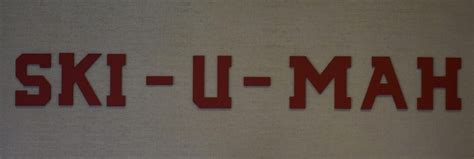 Ski-U-Mah sign