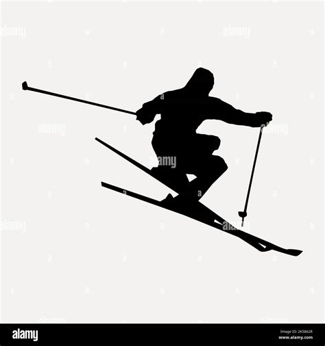 Skier Silhouette