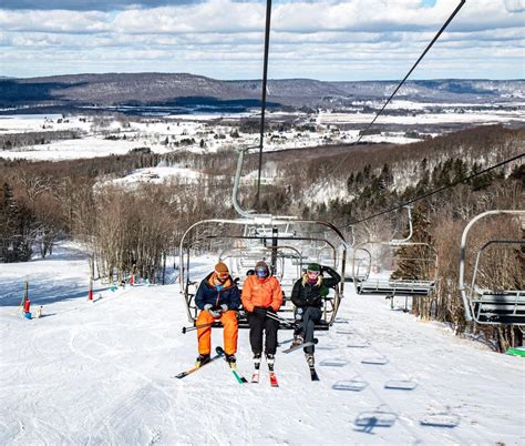 Skiers at Canaan Valley Ski Resort