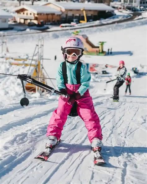 Skiing Child