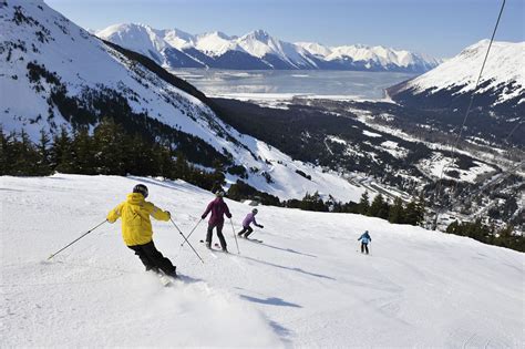 Skiing in Alyeska, Alaska