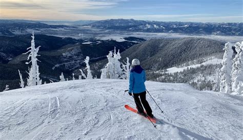 Skiing in Montana
