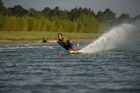 Slalom Water Skiing