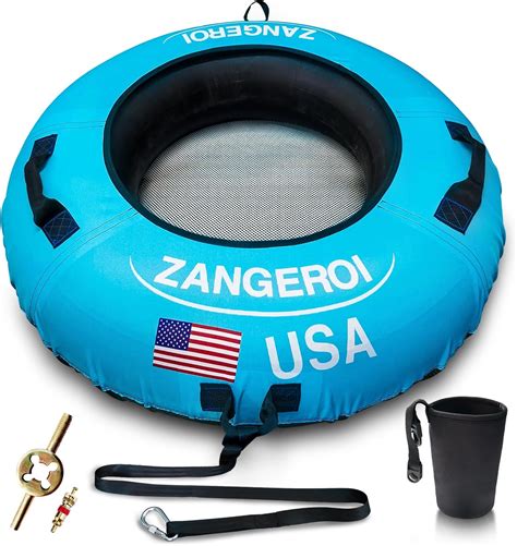 Sledding with a river tube