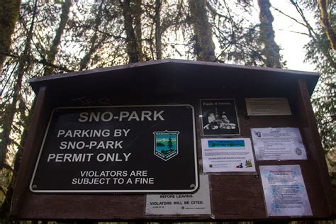Sno-Park Sign