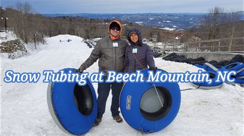 Snow Tubing at Beech Mountain