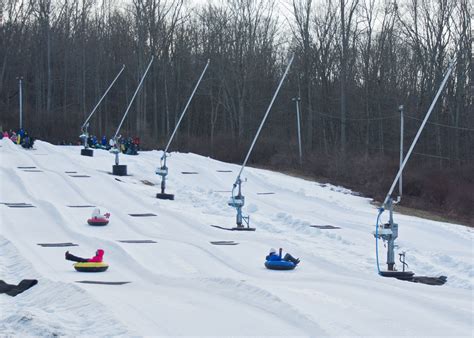 Snow Tubing at Shawnee Mountain