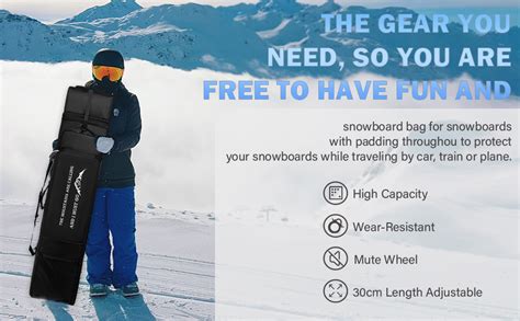 Snowboard Bag Features