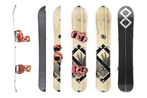 Snowboard and Ski Hybrid