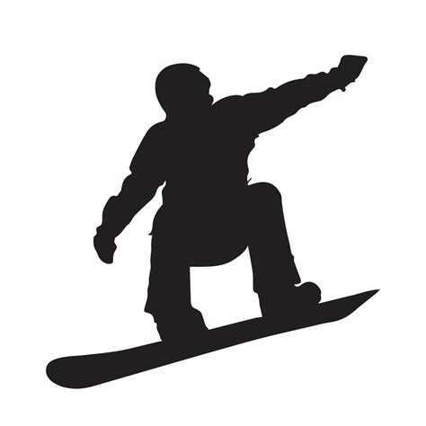 Snowboarder Silhouette
