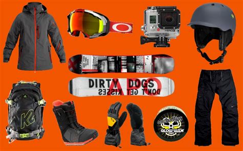 Snowboarding gear