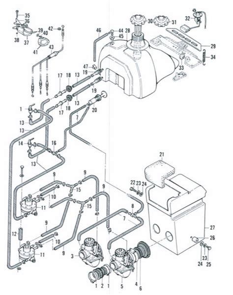 Snowmobile Fuel System Diagram