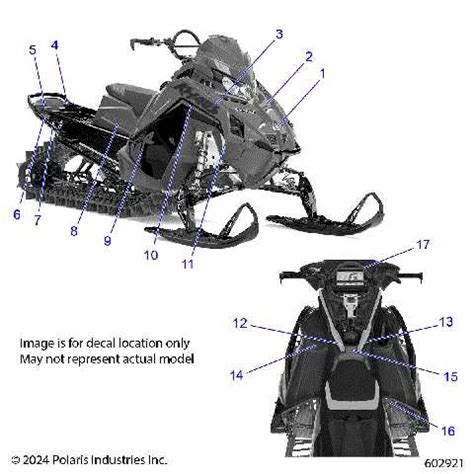 Snowmobile parts diagram