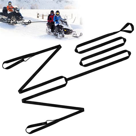 Snowmobile straps