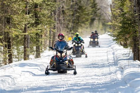 Snowmobiling Trails
