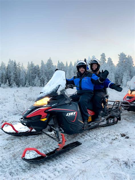 Snowmobiling in Finland