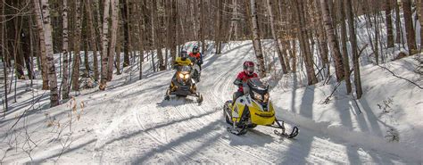 Snowmobiling in New Hampshire