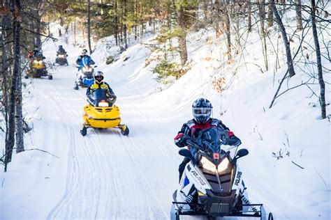 Snowmobiling in Wisconsin