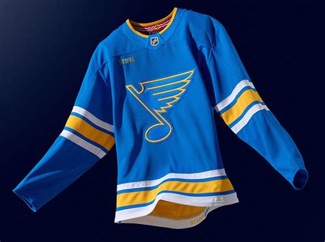 St. Louis Blues Jersey Evolution