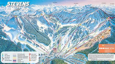 Stevens Pass Trail Map
