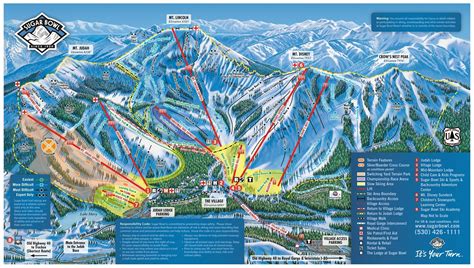 Sugar Bowl Trail Map