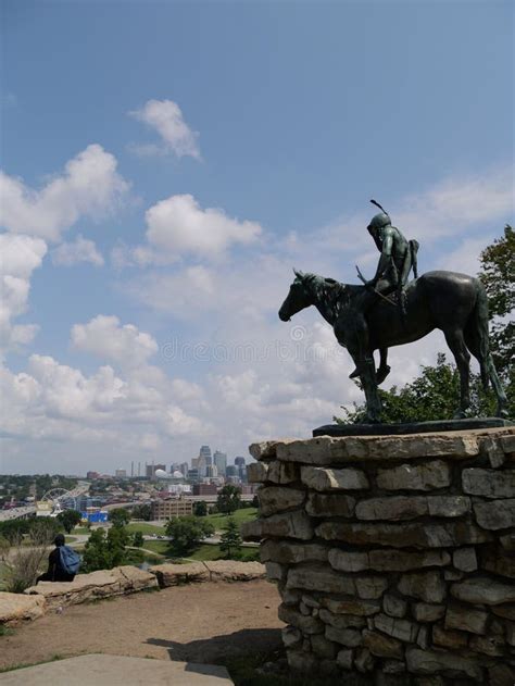 The Scout statue in Kansas City’s Penn Valley Park