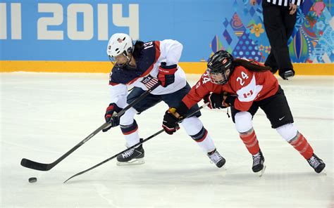 USA vs Canada Women's Hockey