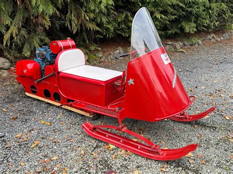 Vintage Snowmobile