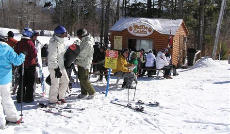 Waffle Cabin at a Ski Resort