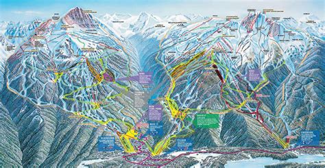Whistler-Blackcomb Ski Resort Map