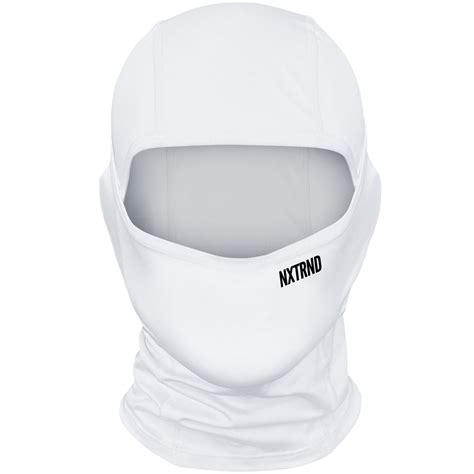 White Ski Mask
