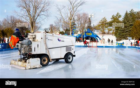 Zamboni ice resurfacing machine