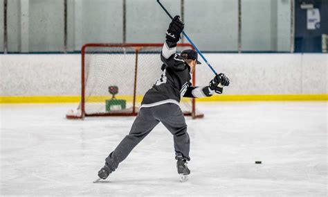 hockey one-timer